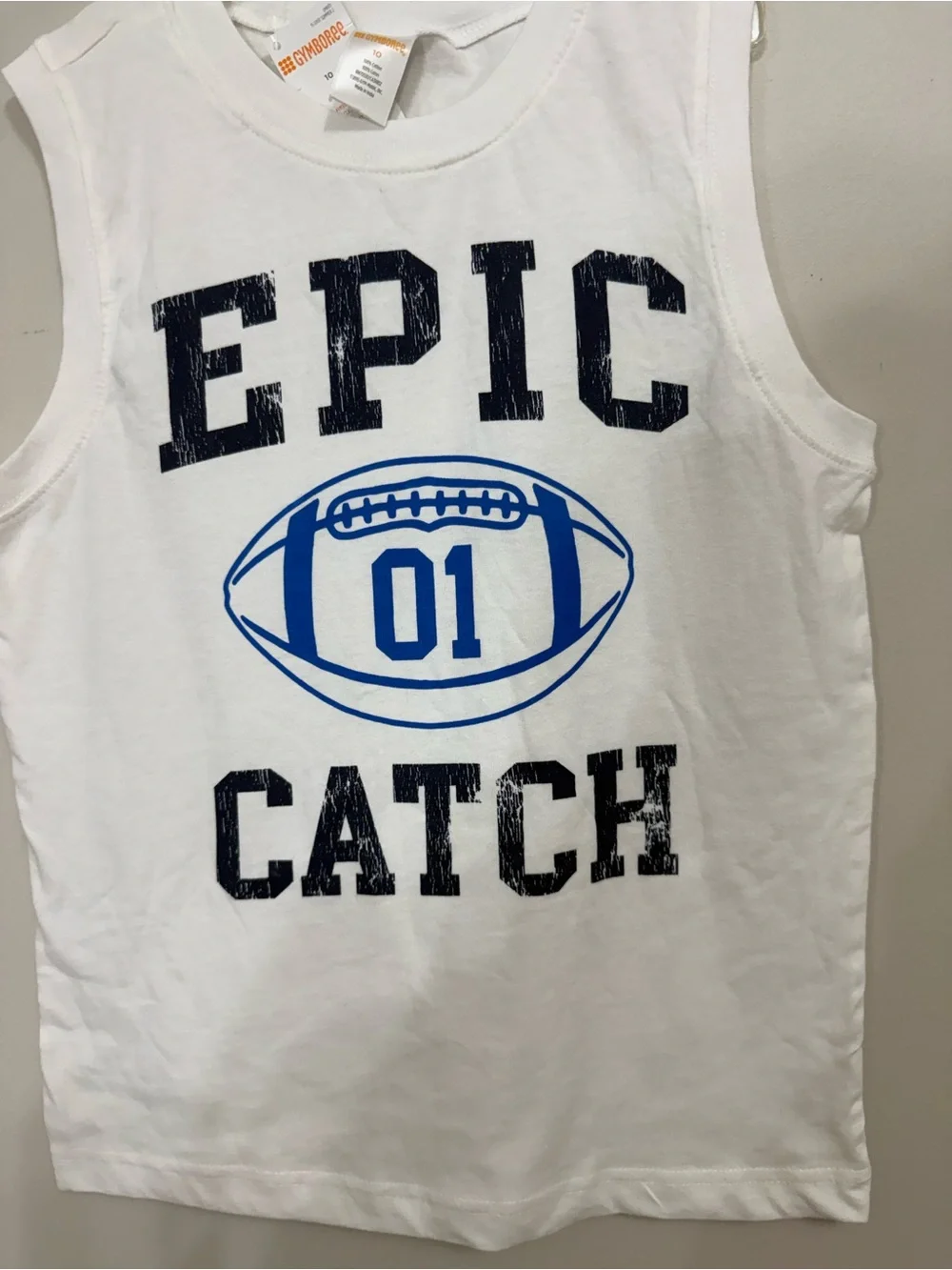 Gymboree white sleeveless